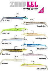 Fujin Zand Eel 11cm 7gr-14gr Double Body+Head Silikon Yem